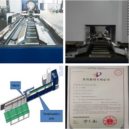 loading system tube laser cutting machine