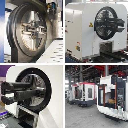 pneumatic chuck tube laser cutting machine